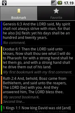 Holy Bible (KJV) android App screenshot 1