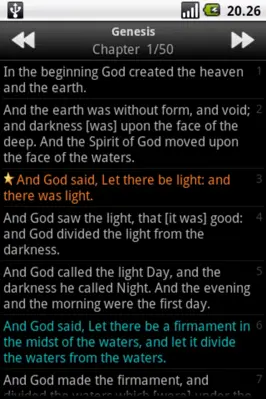 Holy Bible (KJV) android App screenshot 2