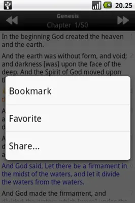 Holy Bible (KJV) android App screenshot 3