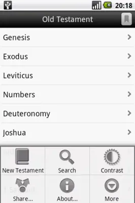 Holy Bible (KJV) android App screenshot 5