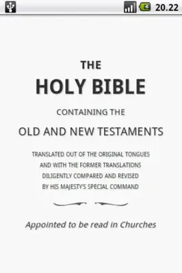 Holy Bible (KJV) android App screenshot 6